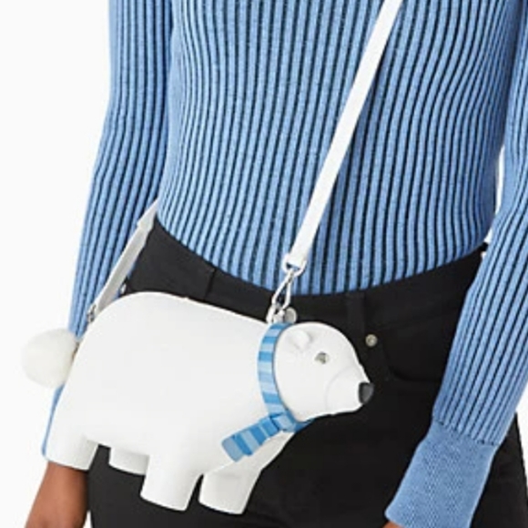 KATE SPADE Artic Friends Polar Bear Crossbody - Picture 3 of 10